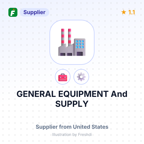GENERAL EQUIPMENT And SUPPLY – summary card, no photo uploaded yet