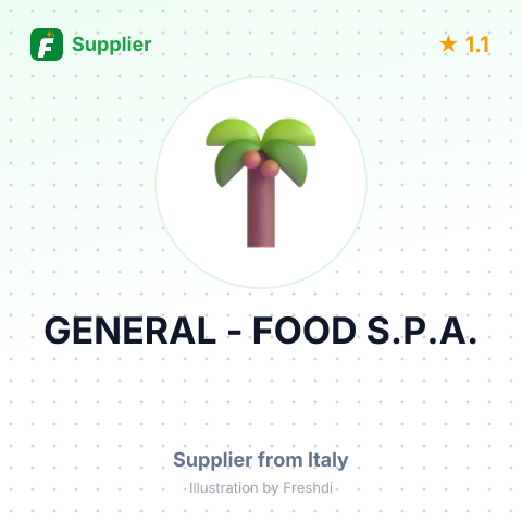 GENERAL - FOOD S.P.A. – summary card, no photo uploaded yet