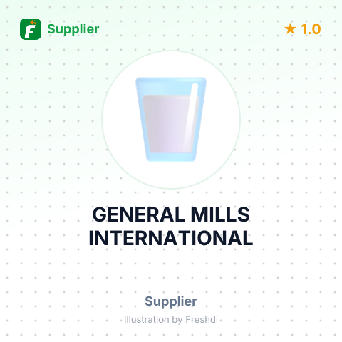 GENERAL MILLS INTERNATIONAL – summary card, no photo uploaded yet