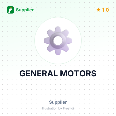 GENERAL MOTORS – summary card, no photo uploaded yet
