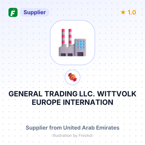 GENERAL TRADING LLC. WITTVOLK EUROPE INTERNATION – summary card, no photo uploaded yet