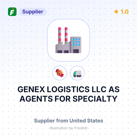 GENEX LOGISTICS, LLC AS AGENTS FOR SPECIALTY INGREDIENTS INC. – summary card, no photo uploaded yet