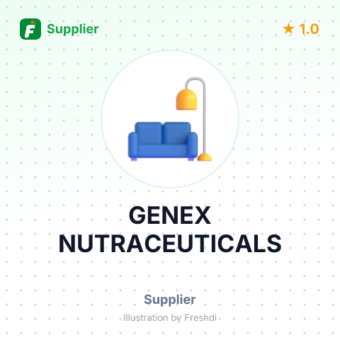 GENEX NUTRACEUTICALS – summary card, no photo uploaded yet