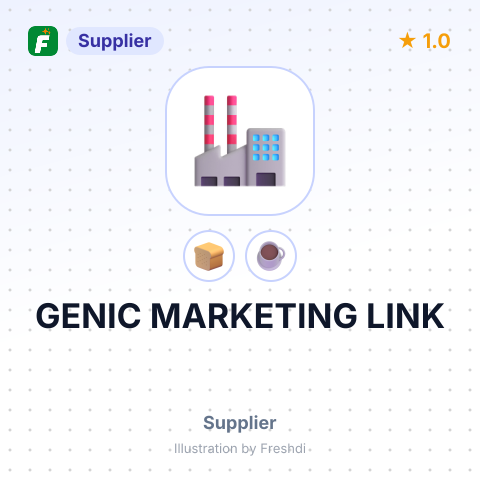 GENIC MARKETING LINK – summary card, no photo uploaded yet