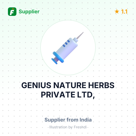 GENIUS NATURE HERBS PRIVATE LTD, – summary card, no photo uploaded yet