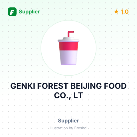GENKI FOREST BEIJING FOOD CO., LT – summary card, no photo uploaded yet