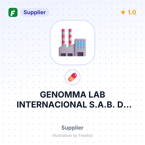 GENOMMA LAB INTERNACIONAL S.A.B. DE C.V – summary card, no photo uploaded yet