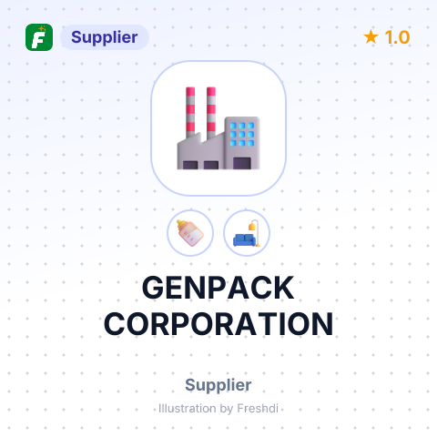 GENPACK CORPORATION – summary card, no photo uploaded yet