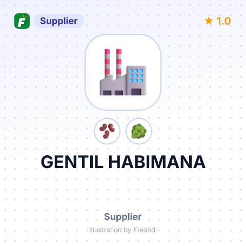 GENTIL HABIMANA – summary card, no photo uploaded yet