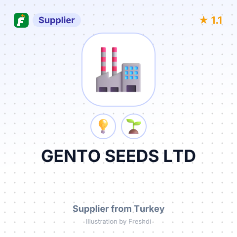 GENTO SEEDS LTD – summary card, no photo uploaded yet