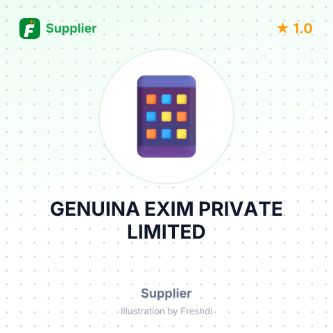 GENUINA EXIM PRIVATE LIMITED – summary card, no photo uploaded yet