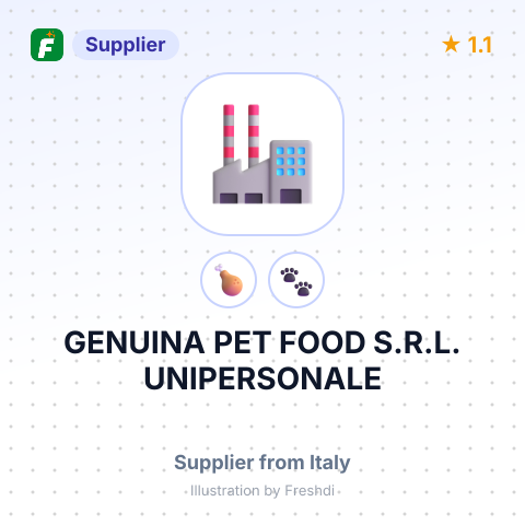 GENUINA PET FOOD S.R.L. UNIPERSONALE – summary card, no photo uploaded yet