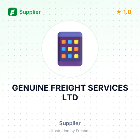 GENUINE FREIGHT SERVICES LTD – summary card, no photo uploaded yet