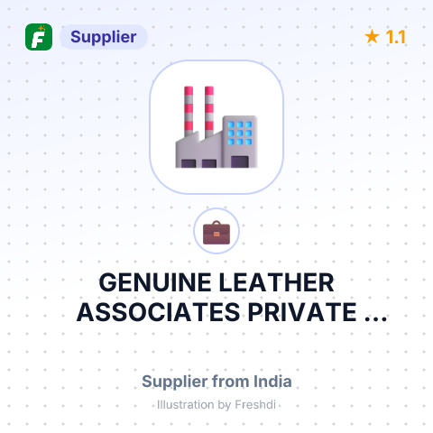 GENUINE LEATHER ASSOCIATES PRIVATE LIMITED – summary card, no photo uploaded yet