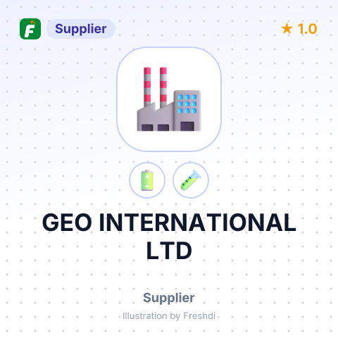 GEO INTERNATIONAL LTD – summary card, no photo uploaded yet