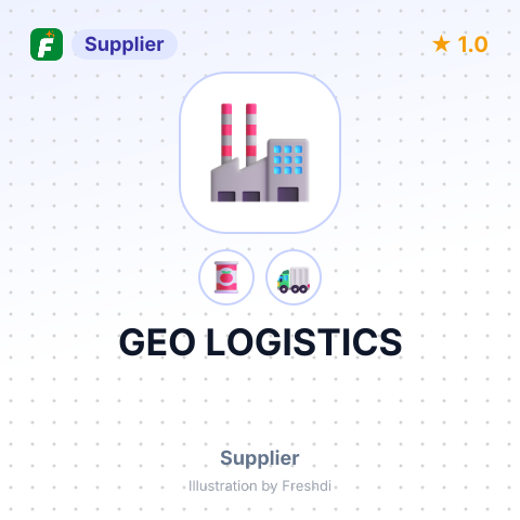 GEO LOGISTICS – summary card, no photo uploaded yet