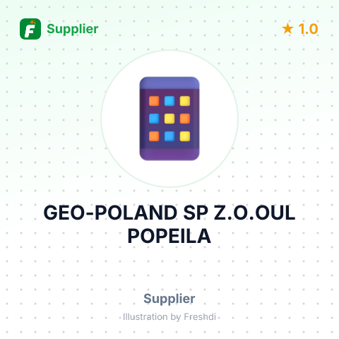 GEO-POLAND SP Z.O.OUL POPEILA – summary card, no photo uploaded yet