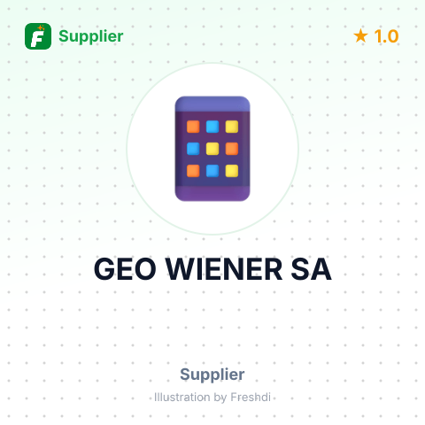 GEO WIENER SA – summary card, no photo uploaded yet