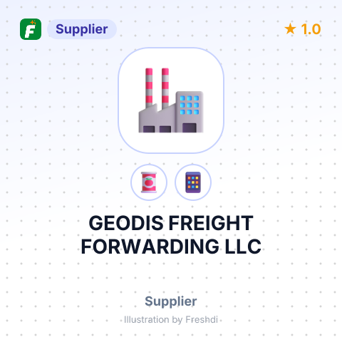 GEODIS FREIGHT FORWARDING LLC – summary card, no photo uploaded yet
