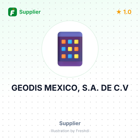 GEODIS MEXICO, S.A. DE C.V – summary card, no photo uploaded yet