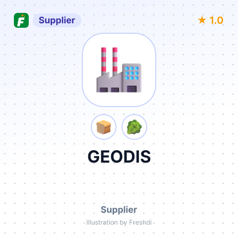 GEODIS – summary card, no photo uploaded yet