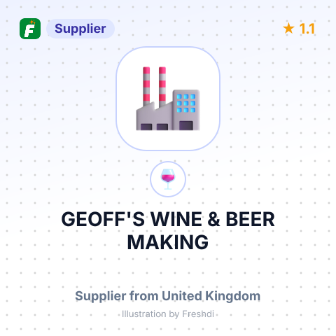 GEOFF'S WINE & BEER MAKING – summary card, no photo uploaded yet