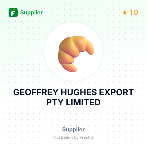 GEOFFREY HUGHES EXPORT PTY LIMITED – summary card, no photo uploaded yet