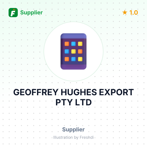 GEOFFREY HUGHES EXPORT PTY LTD – summary card, no photo uploaded yet