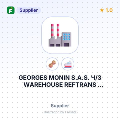 GEORGES MONIN S.A.S. Ч/З WAREHOUSE REFTRANS LOGISTICS SIA – summary card, no photo uploaded yet