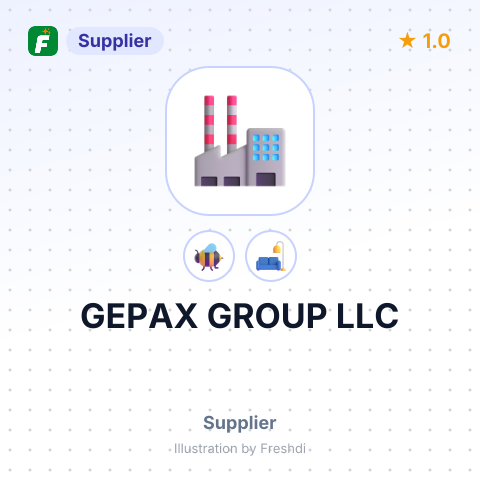 GEPAX GROUP LLC – summary card, no photo uploaded yet