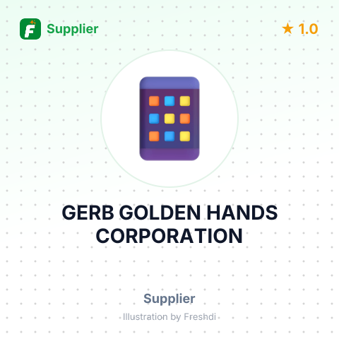 GERB GOLDEN HANDS CORPORATION – summary card, no photo uploaded yet