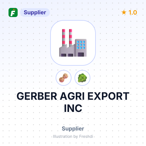 GERBER AGRI EXPORT INC – summary card, no photo uploaded yet