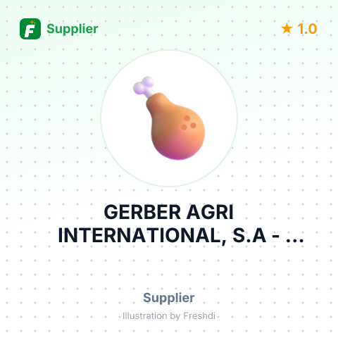 GERBER AGRI INTERNATIONAL, S.A – summary card, no photo uploaded yet