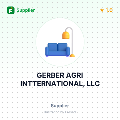 GERBER AGRI INTTERNATIONAL, LLC – summary card, no photo uploaded yet