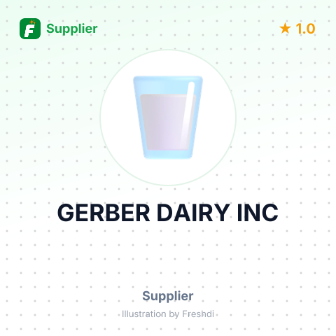 GERBER DAIRY INC – summary card, no photo uploaded yet