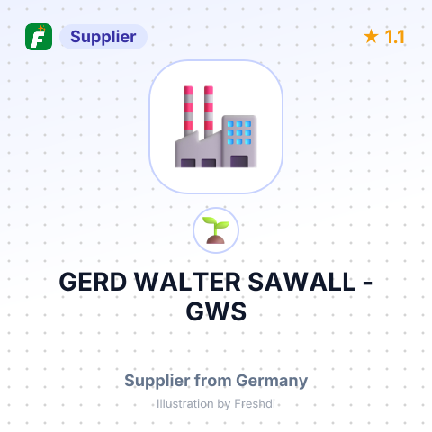 GERD WALTER SAWALL - GWS – summary card, no photo uploaded yet