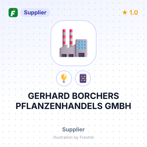 GERHARD BORCHERS PFLANZENHANDELS GMBH – summary card, no photo uploaded yet