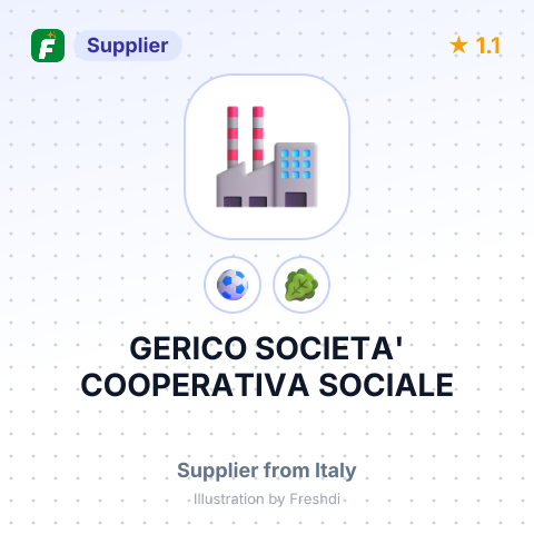GERICO SOCIETA' COOPERATIVA SOCIALE – summary card, no photo uploaded yet