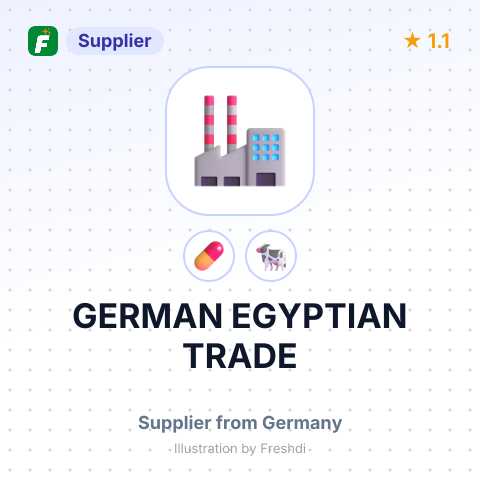 GERMAN EGYPTIAN TRADE – summary card, no photo uploaded yet