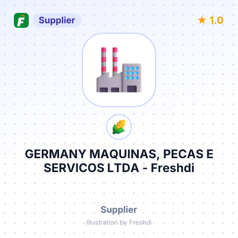 GERMANY MAQUINAS, PECAS E SERVICOS LTDA – summary card, no photo uploaded yet