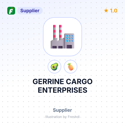 GERRINE CARGO ENTERPRISES – summary card, no photo uploaded yet