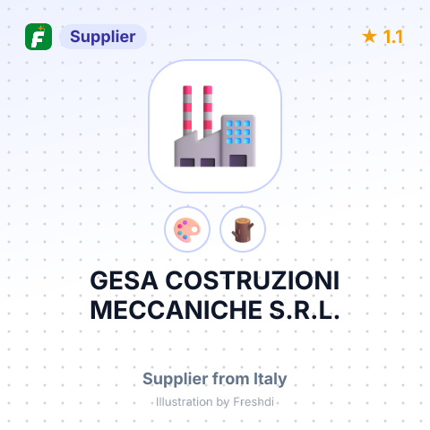 GESA COSTRUZIONI MECCANICHE S.R.L. – summary card, no photo uploaded yet