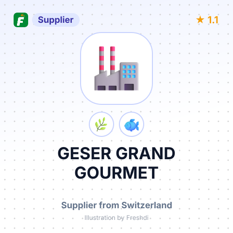 GESER GRAND GOURMET – summary card, no photo uploaded yet