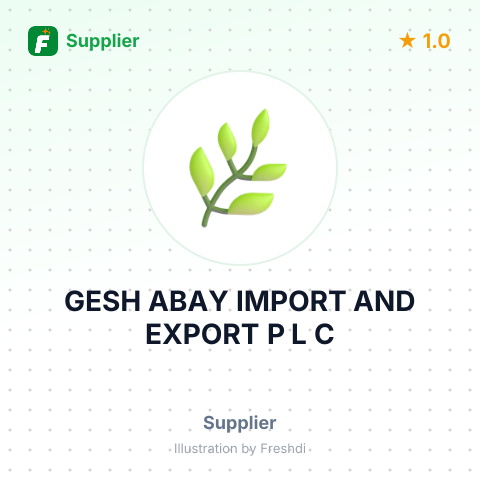 GESH ABAY IMPORT AND EXPORT P L C – summary card, no photo uploaded yet