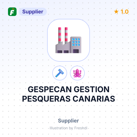 GESPECAN GESTION PESQUERAS CANARIAS – summary card, no photo uploaded yet