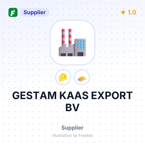 GESTAM KAAS EXPORT BV – summary card, no photo uploaded yet