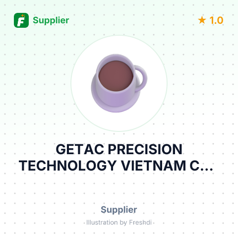 GETAC PRECISION TECHNOLOGY VIETNAM CO., LTD – summary card, no photo uploaded yet