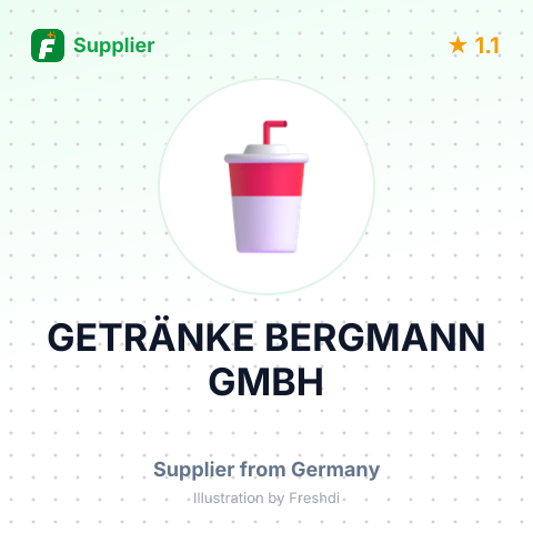 GETRÄNKE BERGMANN GMBH – summary card, no photo uploaded yet
