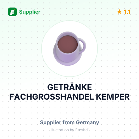GETRÄNKE FACHGROSSHANDEL KEMPER – summary card, no photo uploaded yet
