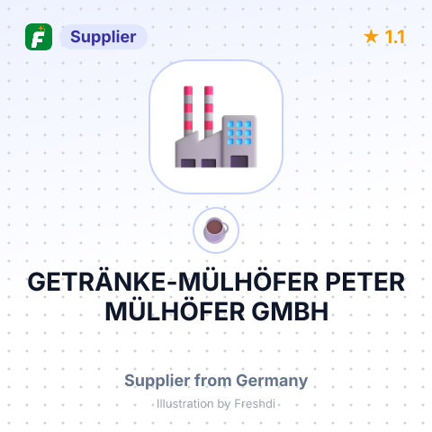 GETRÄNKE-MÜLHÖFER PETER MÜLHÖFER GMBH – summary card, no photo uploaded yet